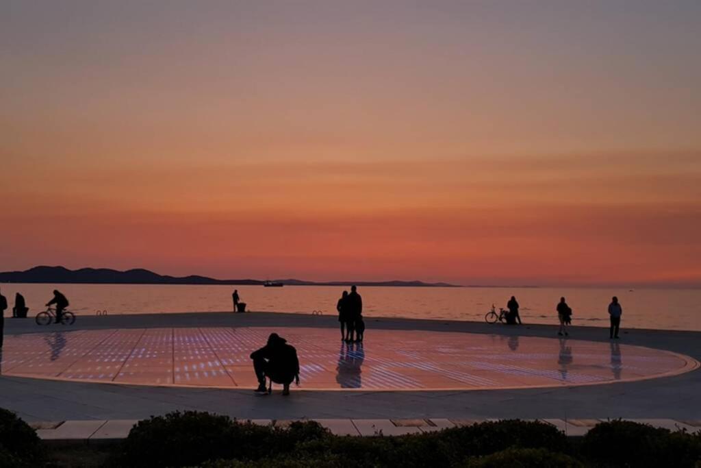 Apartment Kiki, 7Th Floor, With A Sea View, Free Wifi, For 2 Persons Zadar Bagian luar foto
